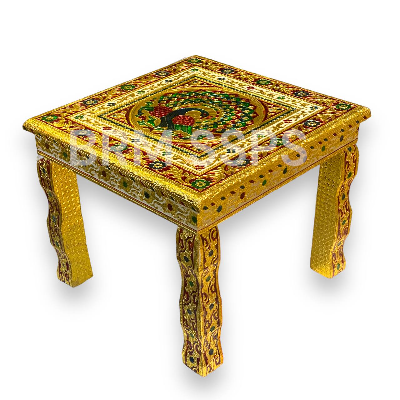Minakari Chowki (Hight Legs)