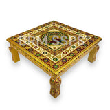 Minakari Chowki (short Legs)