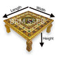 Minakari Chowki (short Legs)
