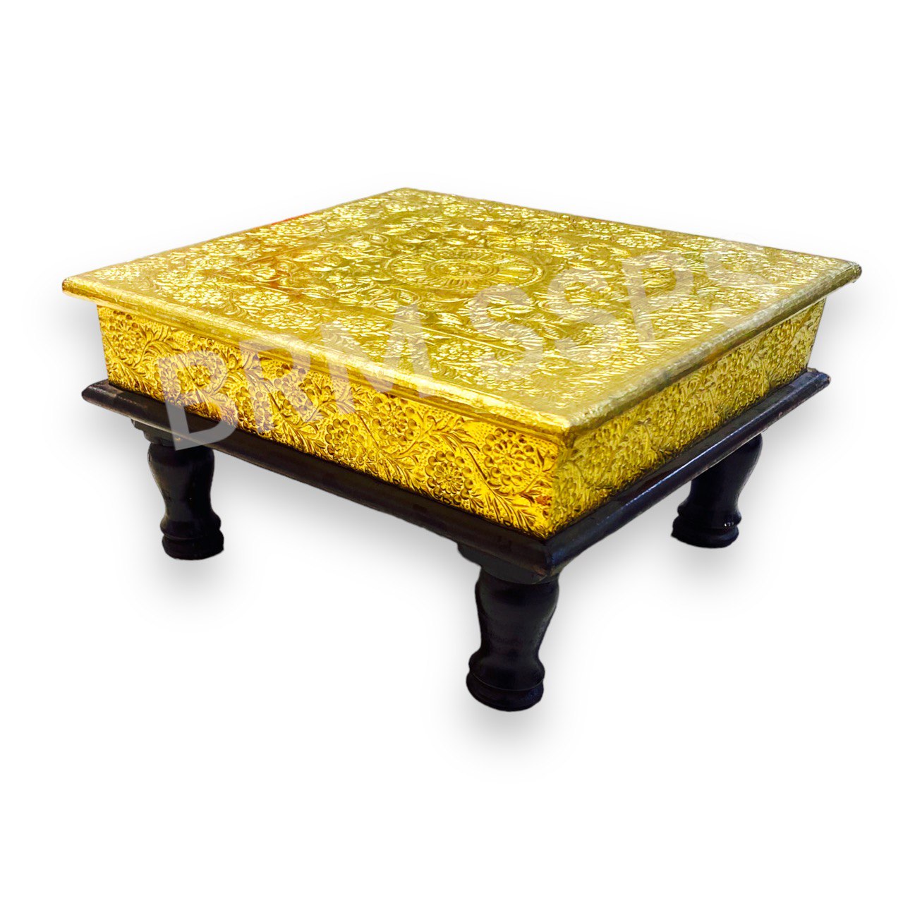 Brass Chowki (Short Legs)