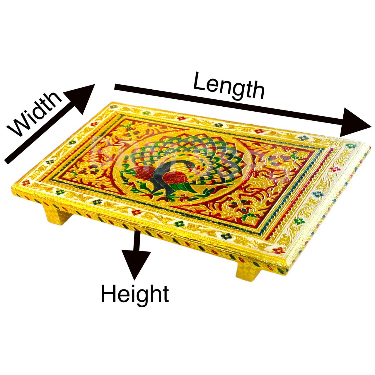Meenakari peeta