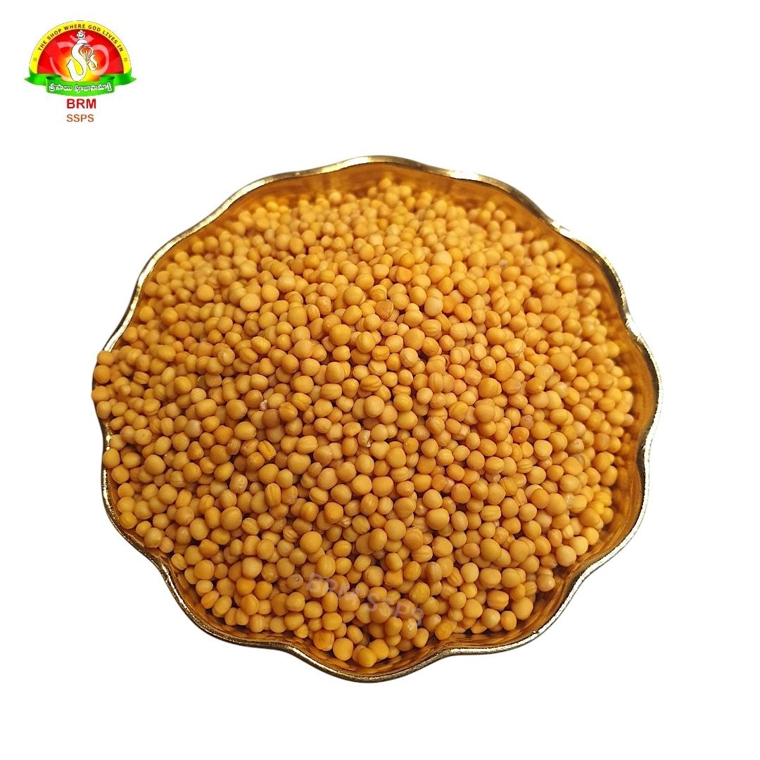 Tella Avalu (White Mustard Seeds) for Pooja & Rituals