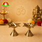 Premium Brass Star Deepam – 5cm Traditional Pooja Lamp