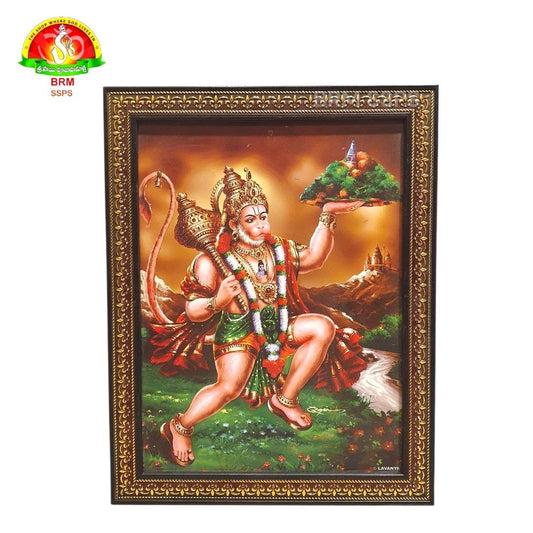 Hanuman Matt Finish Photo Frame – Waterproof (14×10 Inch)
