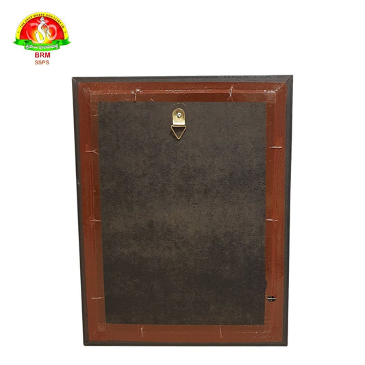 Gaja Lakshmi Matte Finish Photo Frame – Waterproof & Unbreakable  (14×10 Inch)
