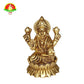 Brass Lakshmi Devi Idol for Home & Pooja – Premium Brass Murti (6.5cm)