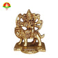Brass Durga Matha Idol for Home & Pooja – Premium Brass Murti (7cm)