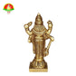 Brass Sathyanarayana Swamy Idol for Home & Pooja – Premium Brass Murti (9cm)
