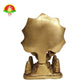 Brass Dakshinamurthy Idol for Home & Pooja – Premium Brass Murti (10cm)