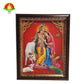 Radha Krishna Mat Finish Photo Frame – Waterproof & Unbreakable Wall Décor (10x14 Inch)