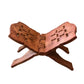 Premium Wooden Vyasa Peeta Book Stand for Pooja & Reading